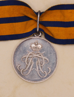 Rudolstadt Ehrenmedaille in Silber Rückseite