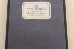 Sondershausen Ehrenkreuz 3. Klasse Etui