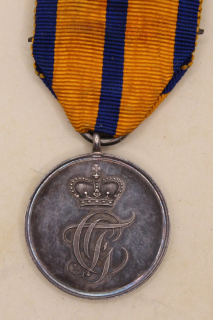Sondershausen Ehrenmedaille in Silber mit der Jubiläumszahl 25