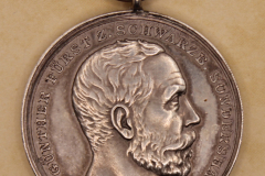 Sondershausen Medaille für Rettung aus Gefahr in Silber, 3. Modell 1898-1918