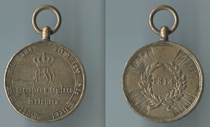 Militär-Denkzeichen für 1813 1815 1814 Ordensband 0,30m Bayern